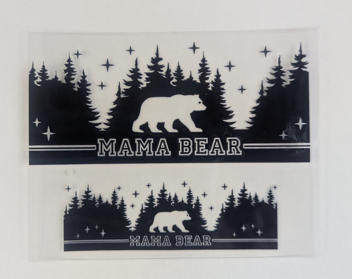 Mini Tumbler Keychain UV/DTF Wraps - Mama - Multiple Designs Available