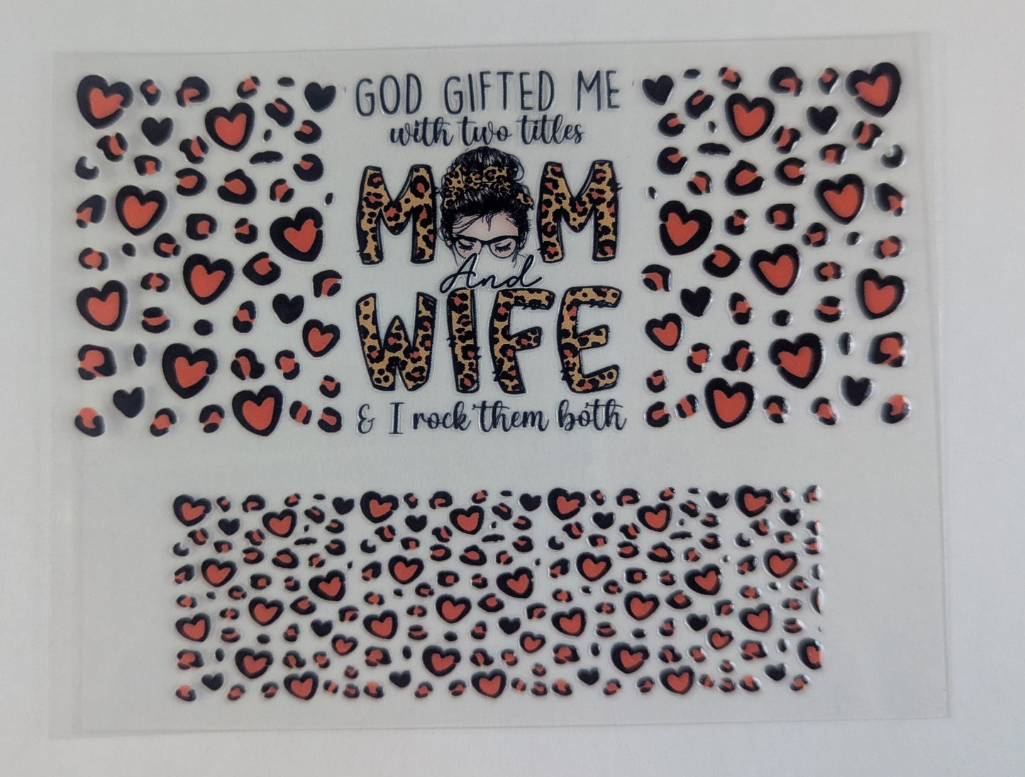 Mini Tumbler Keychain UV/DTF Wraps - Mom - Multiple Designs Available