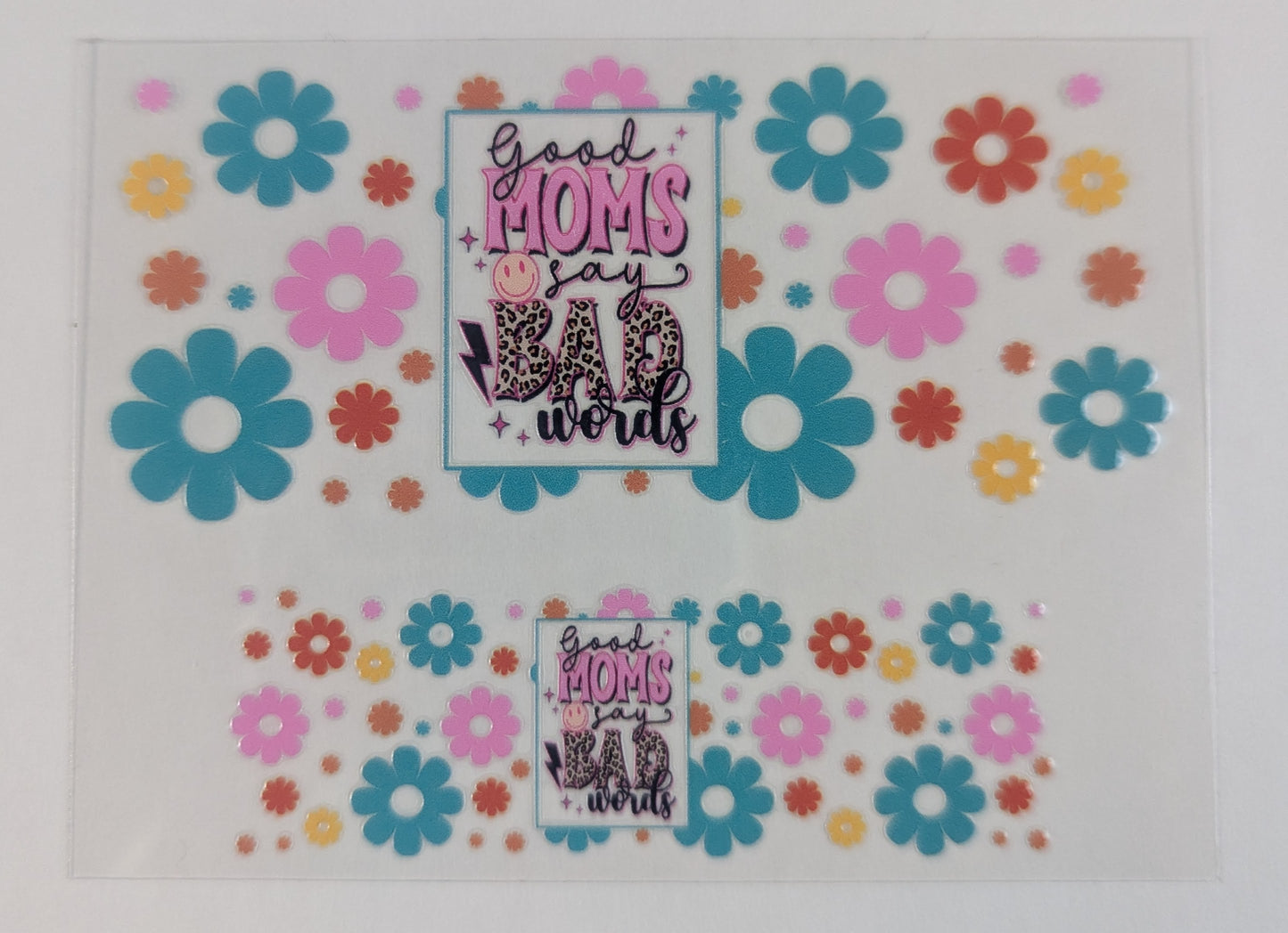 Mini Tumbler Keychain UV/DTF Wraps - Mom - Multiple Designs Available