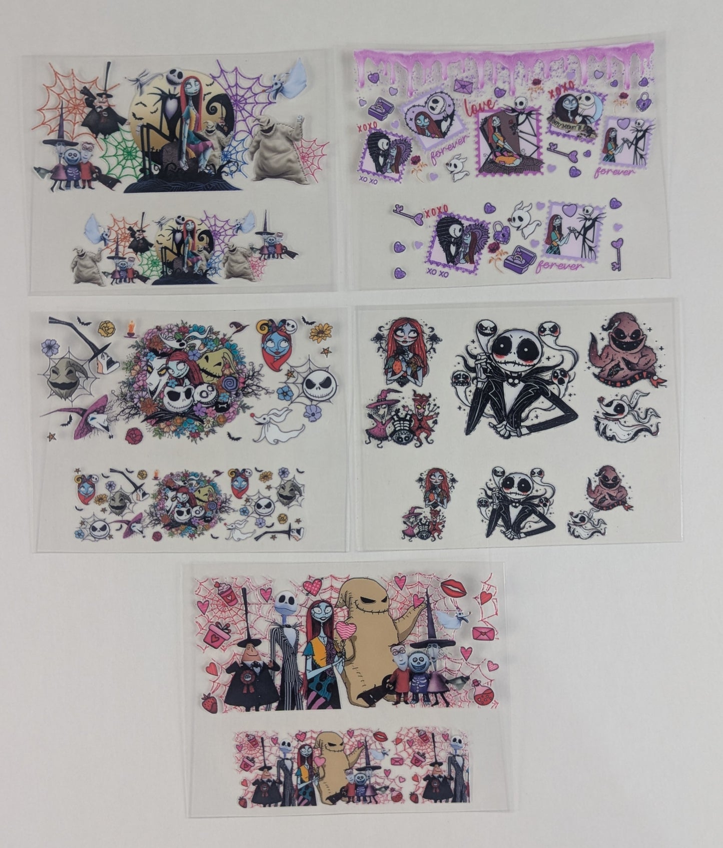 Mini Tumbler Keychain UV/DTF Wraps - Nightmare - Multiple Designs Available