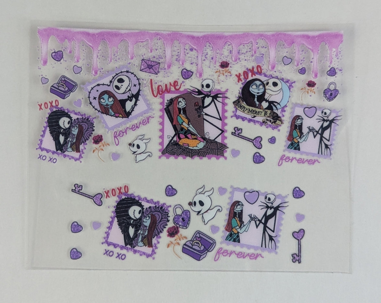 Mini Tumbler Keychain UV/DTF Wraps - Nightmare - Multiple Designs Available