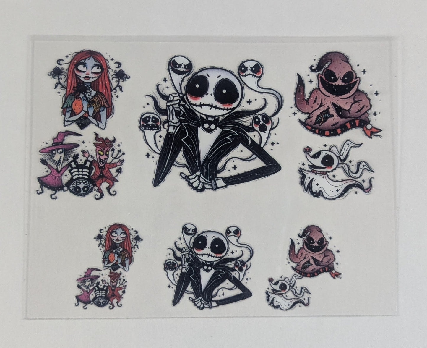 Mini Tumbler Keychain UV/DTF Wraps - Nightmare - Multiple Designs Available