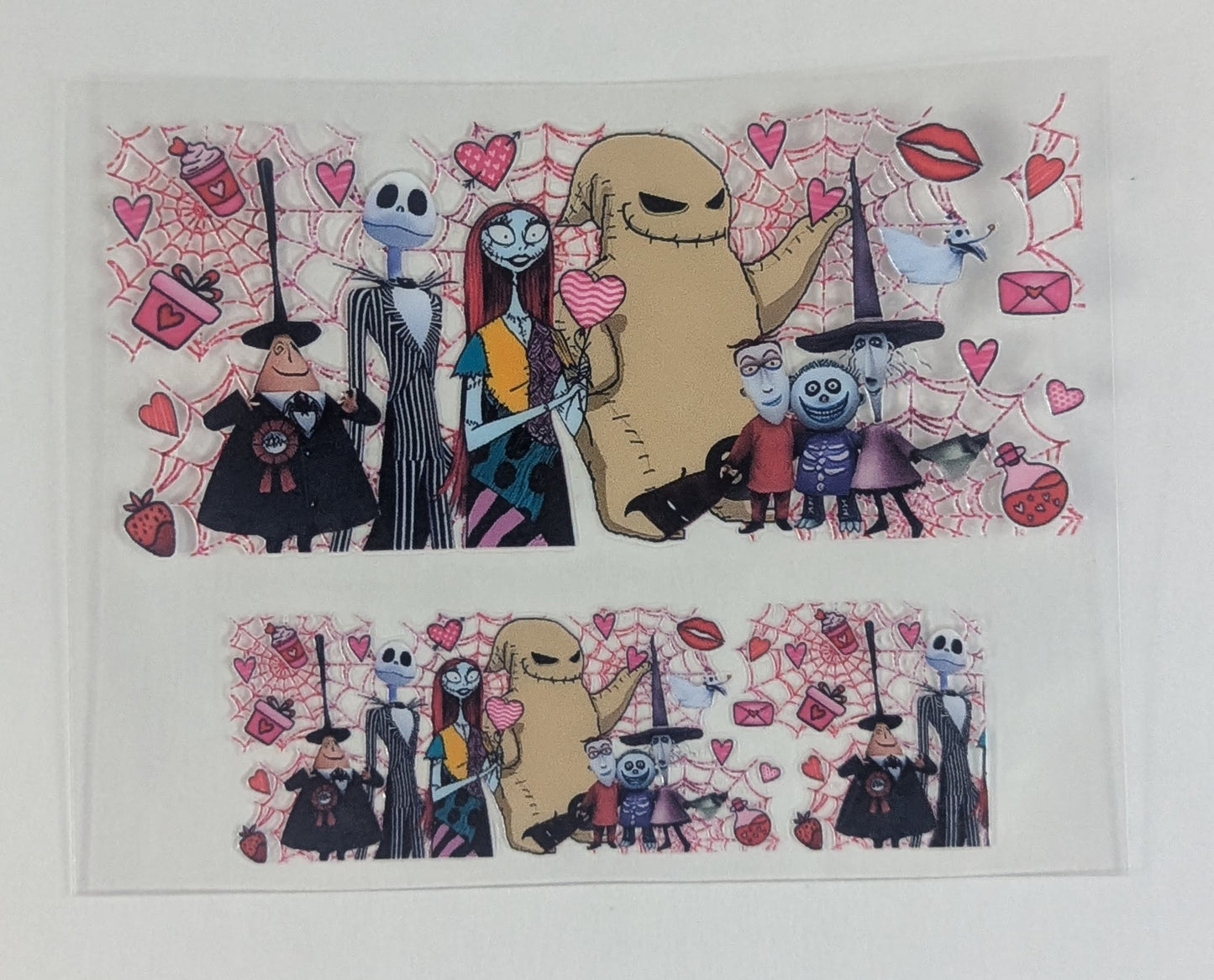 Mini Tumbler Keychain UV/DTF Wraps - Nightmare - Multiple Designs Available