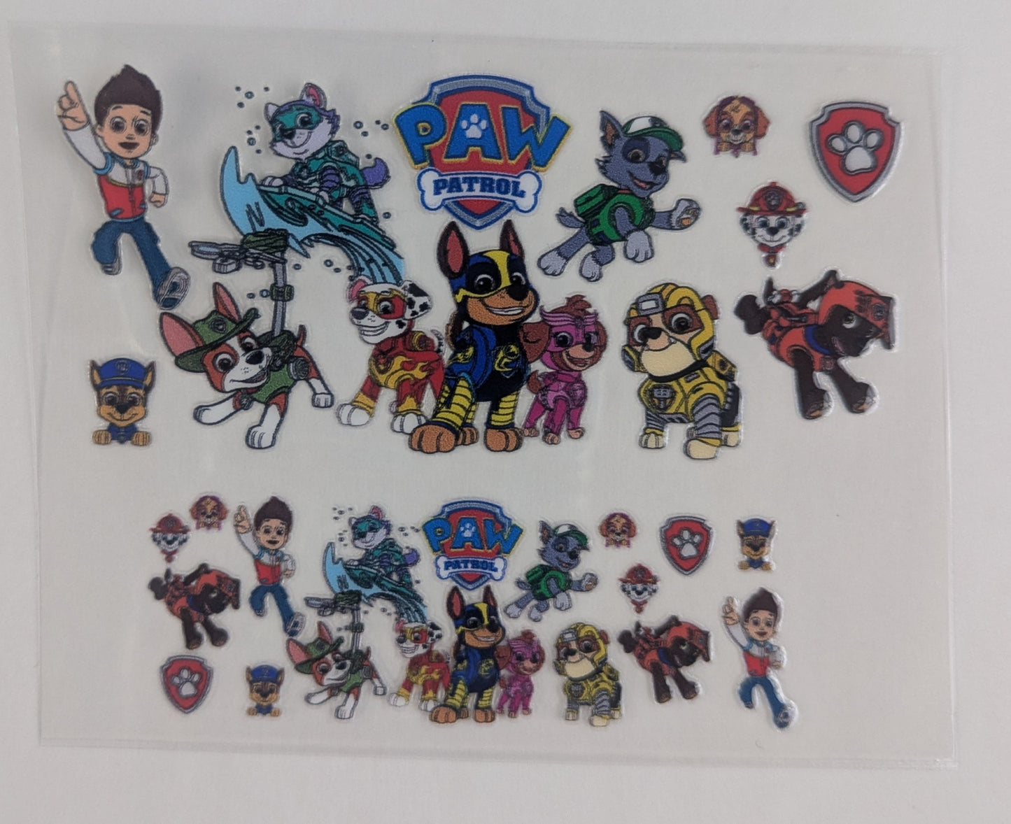 Mini Tumbler Keychain UV/DTF Wraps - Paw Patrol