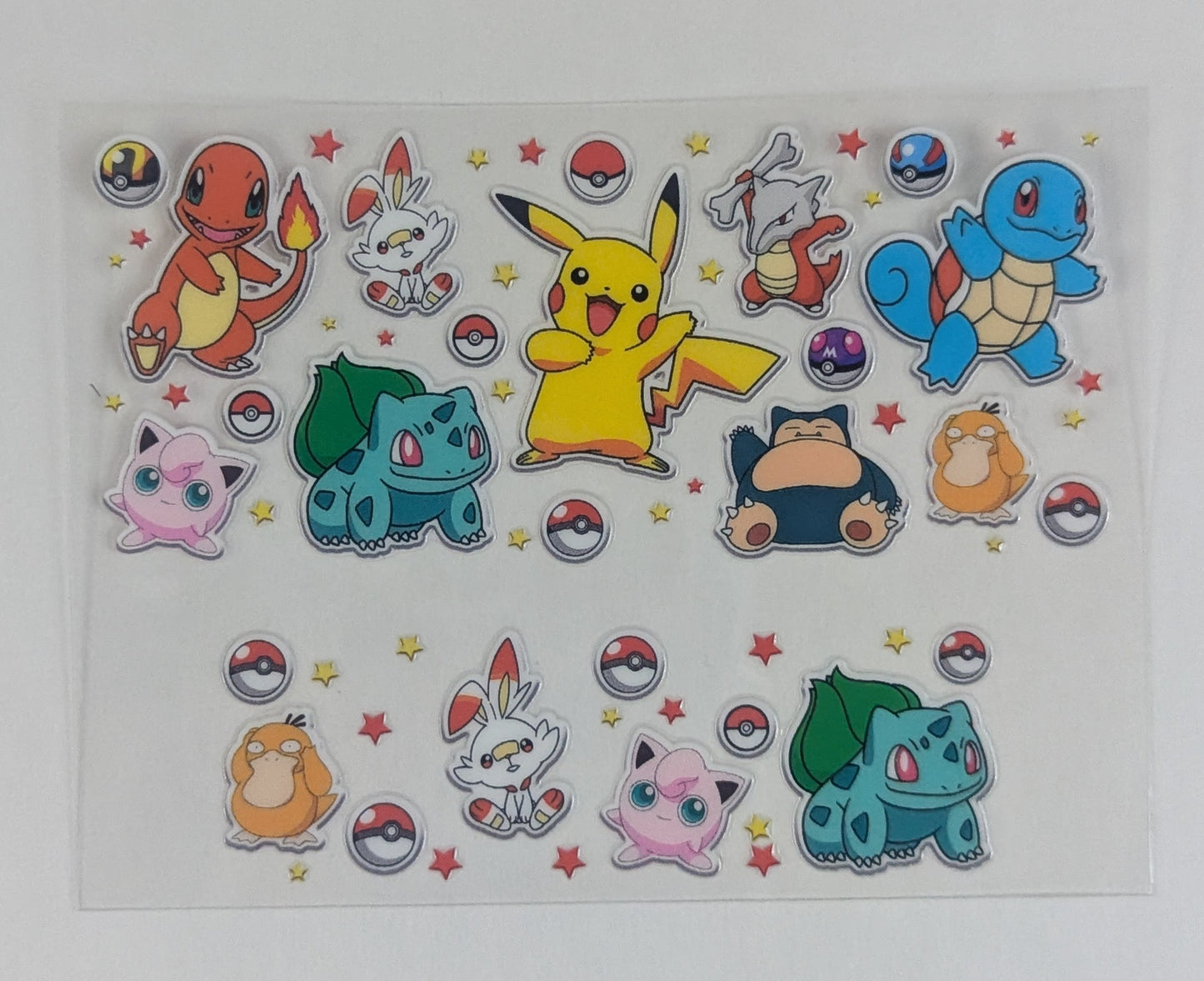 Mini Tumbler Keychain UV/DTF Wraps - Pokémon - Multiple Designs Available