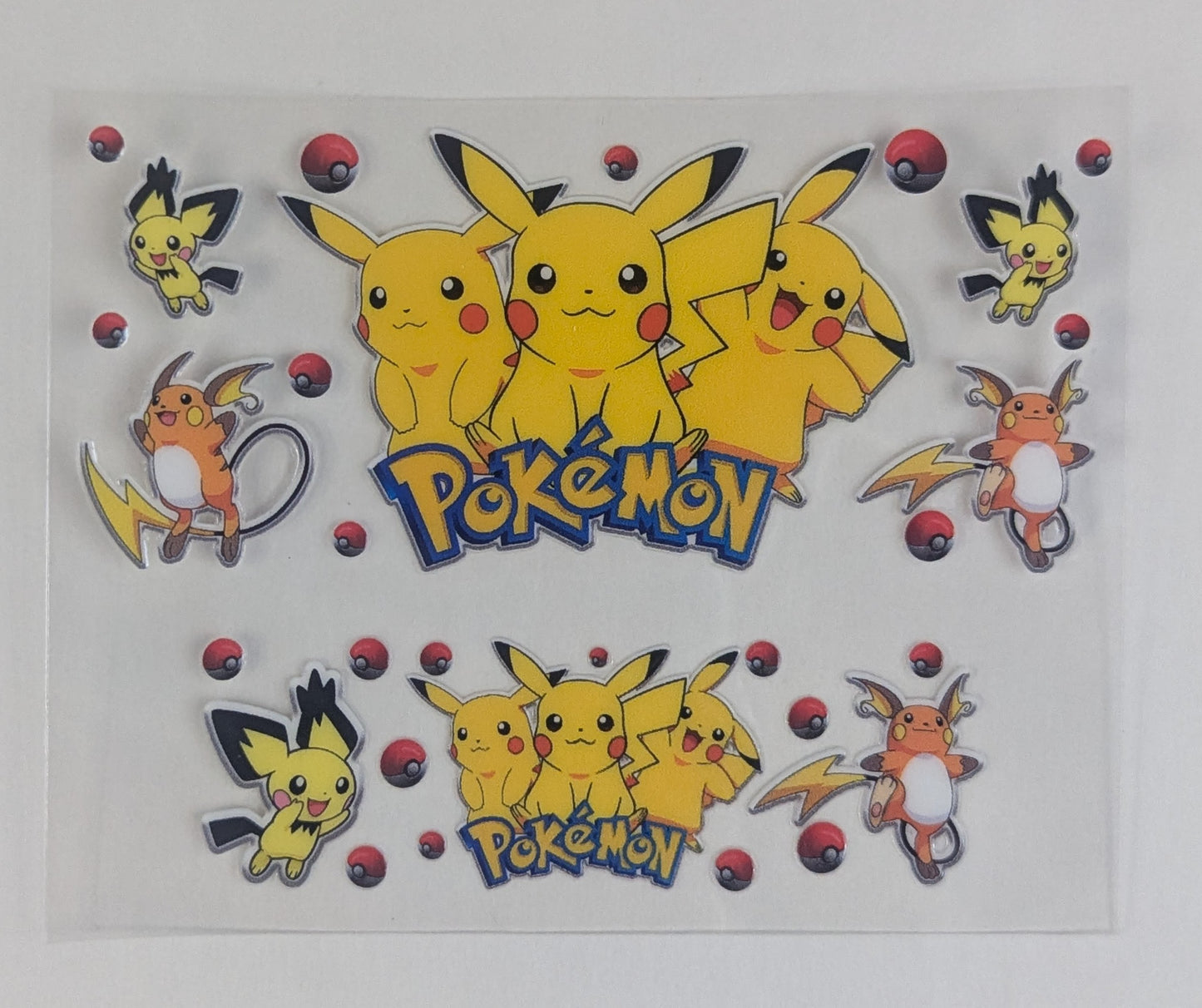 Mini Tumbler Keychain UV/DTF Wraps - Pokémon - Multiple Designs Available