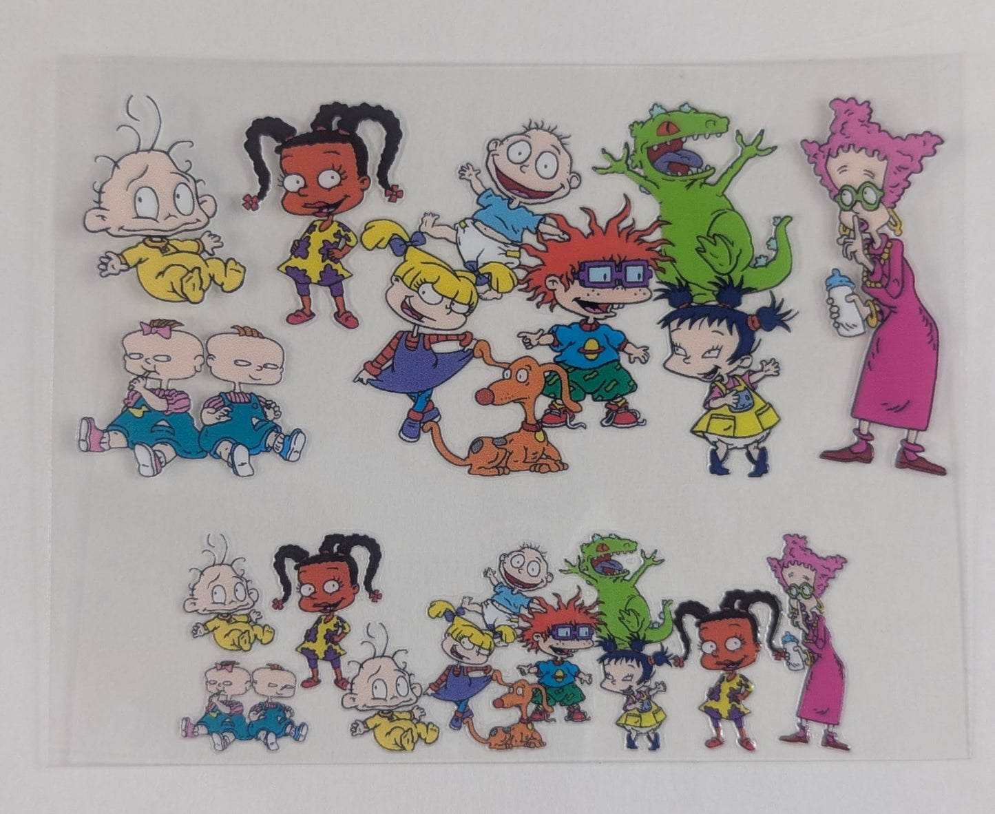 Mini Tumbler Keychain UV/DTF Wraps - Rugrats