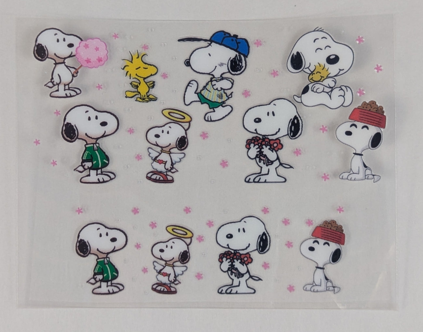 Mini Tumbler Keychain UV/DTF Wraps - Snoopy - Multiple Designs Available