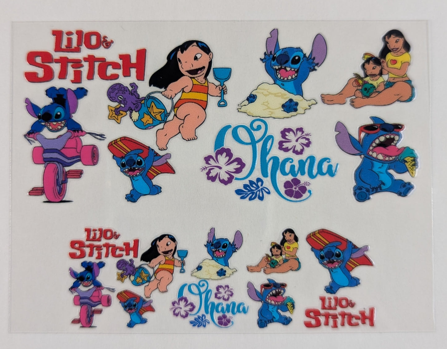 Mini Tumbler Keychain UV/DTF Wraps - Blue Alien + Girl - Multiple Designs Available