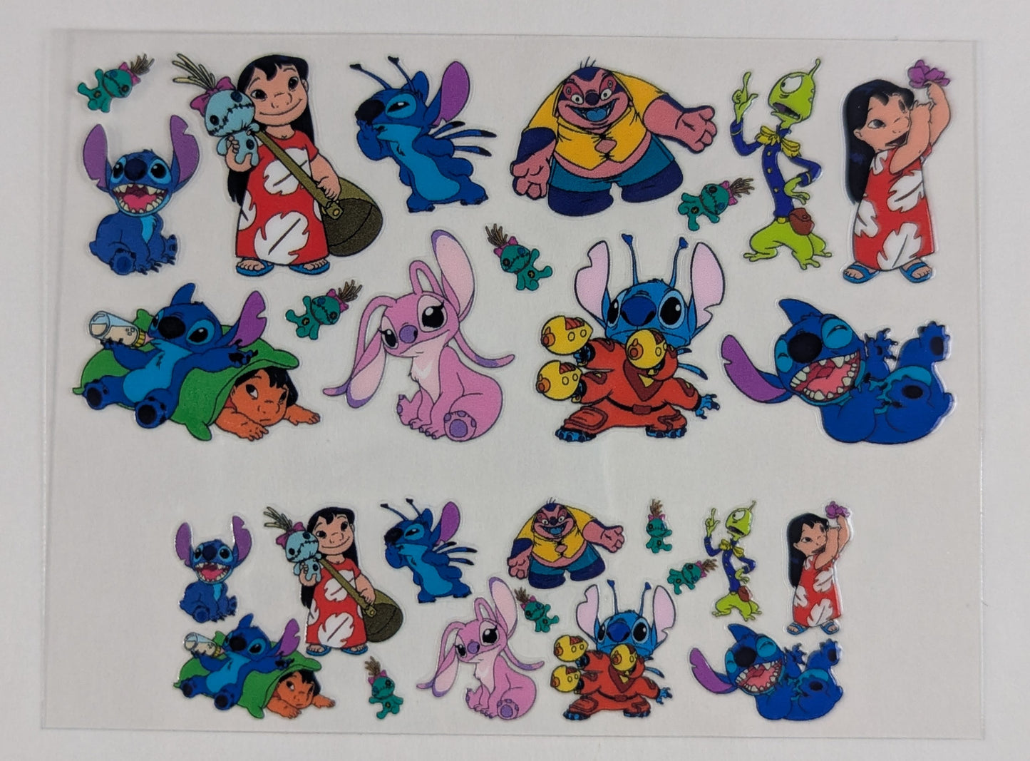 Mini Tumbler Keychain UV/DTF Wraps - Blue Alien + Girl - Multiple Designs Available