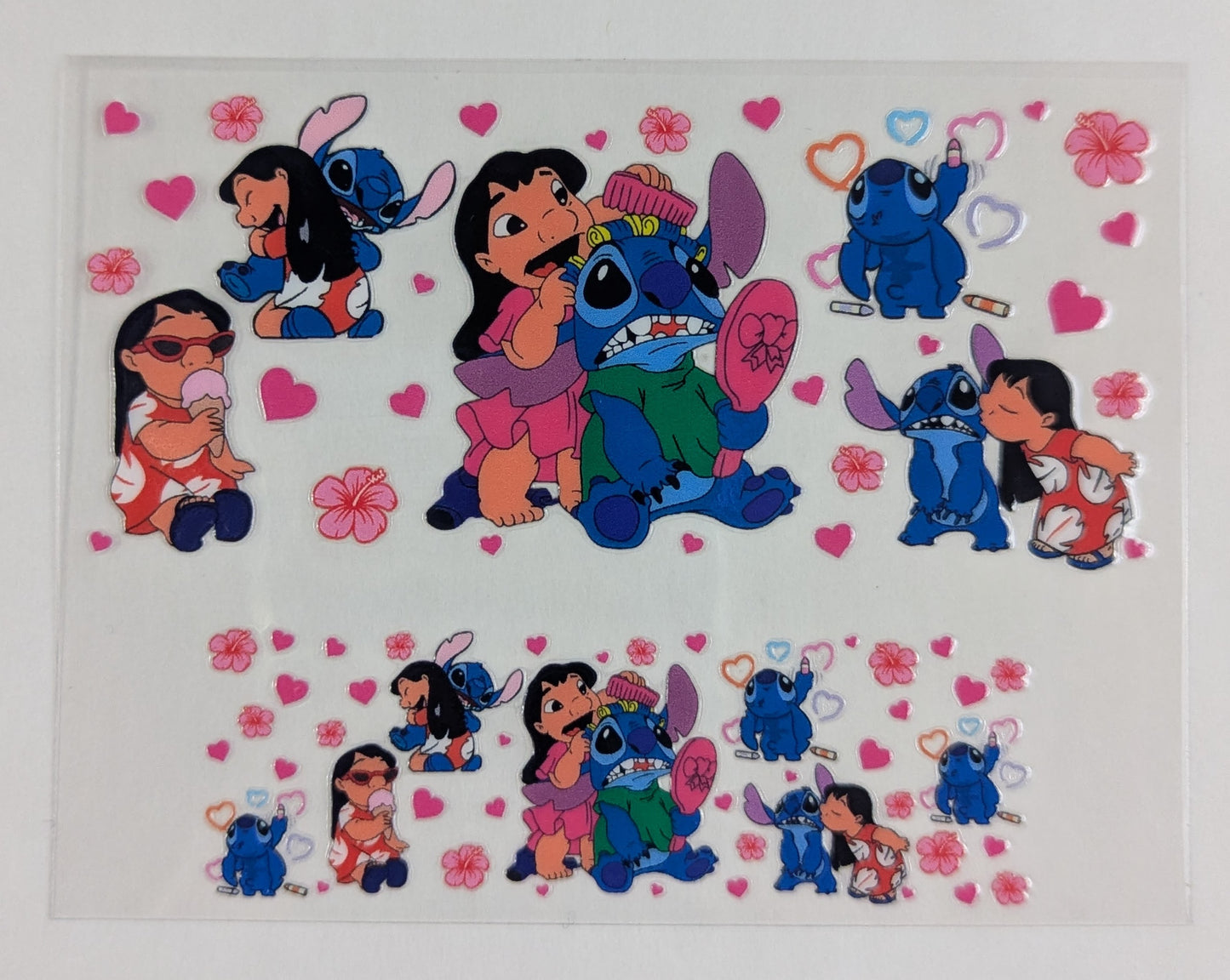 Mini Tumbler Keychain UV/DTF Wraps - Blue Alien + Girl - Multiple Designs Available