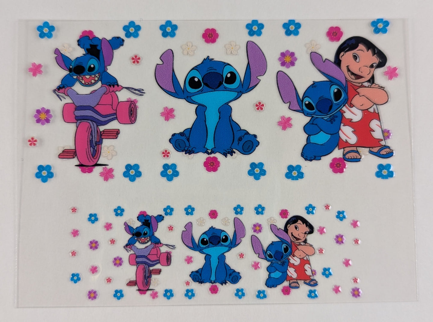 Mini Tumbler Keychain UV/DTF Wraps - Blue Alien + Girl - Multiple Designs Available