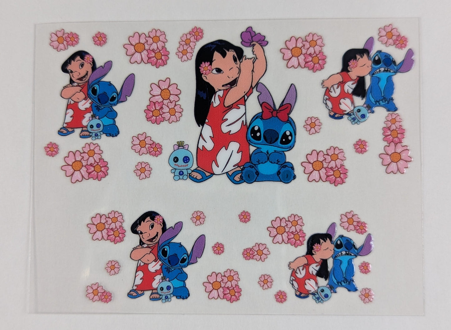 Mini Tumbler Keychain UV/DTF Wraps - Blue Alien + Girl - Multiple Designs Available