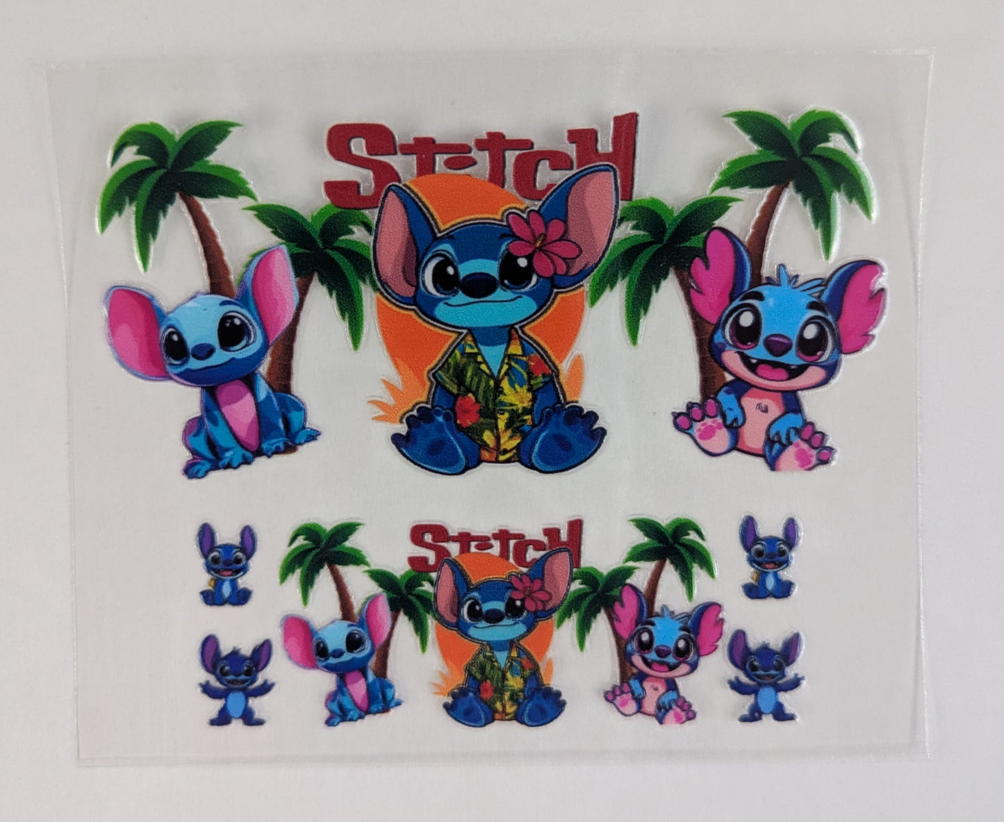Mini Tumbler Keychain UV/DTF Wraps - Blue Alien - Multiple Designs Available