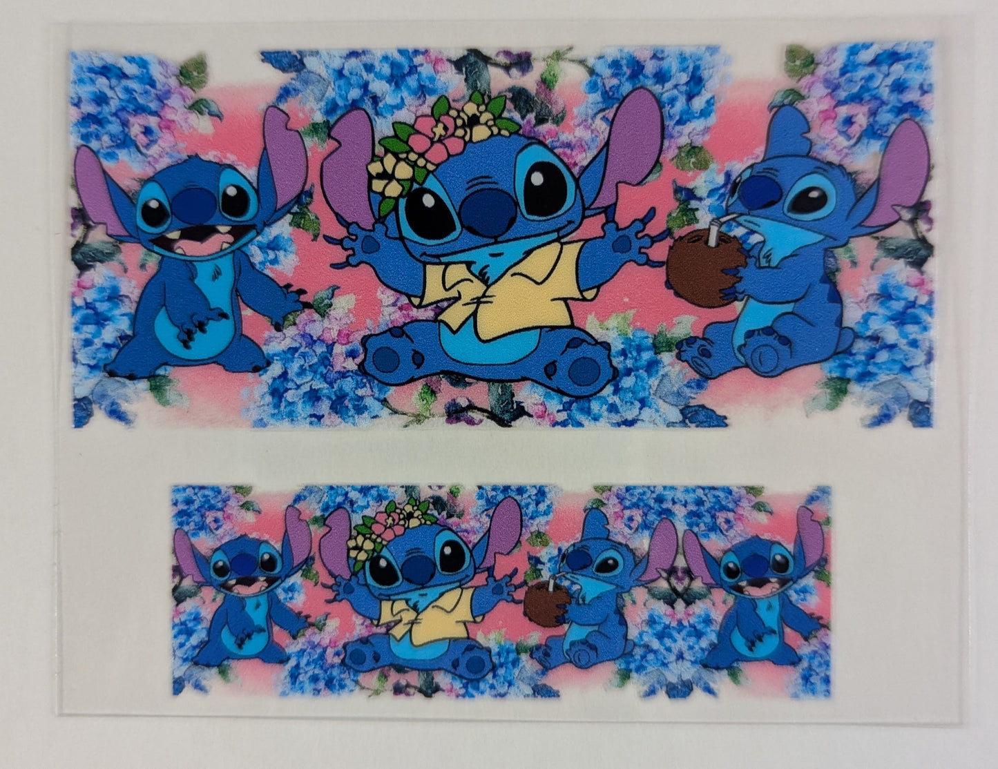 Mini Tumbler Keychain UV/DTF Wraps - Blue Alien - Multiple Designs Available