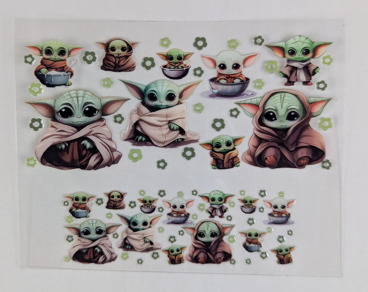 Mini Tumbler Keychain UV/DTF Wraps - Sky People - Multiple Designs Available