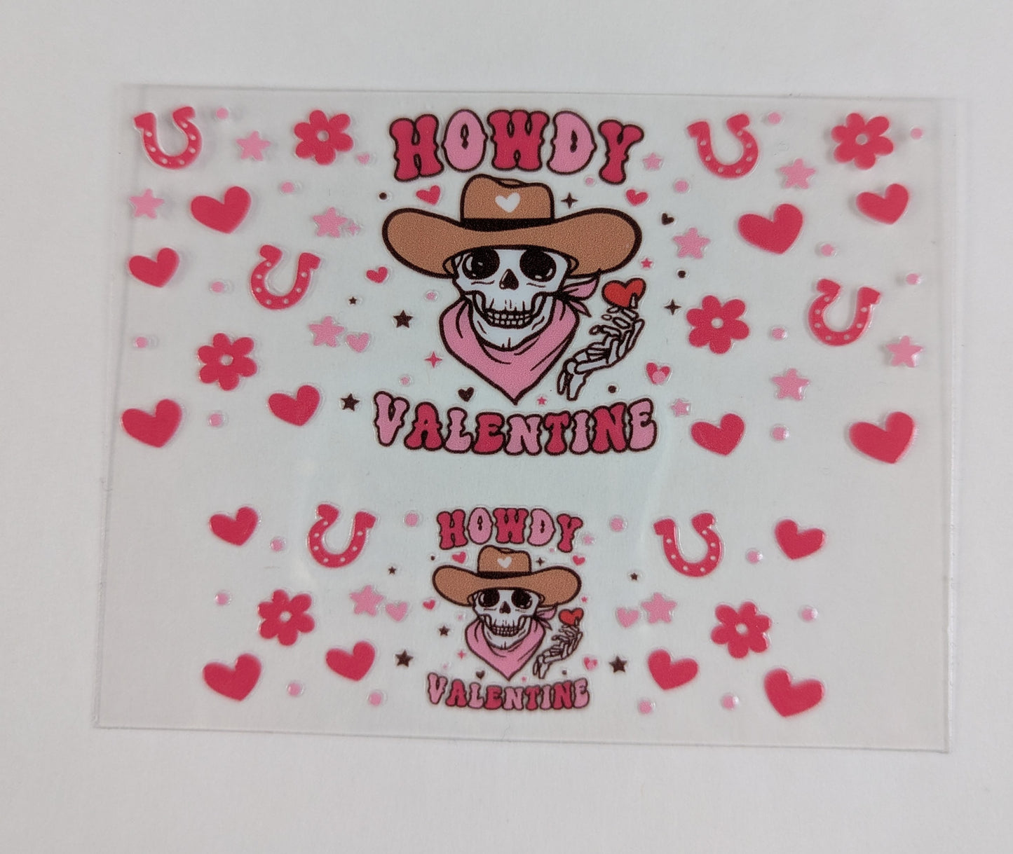 Mini Tumbler Keychain UV/DTF Wraps - Valentine
