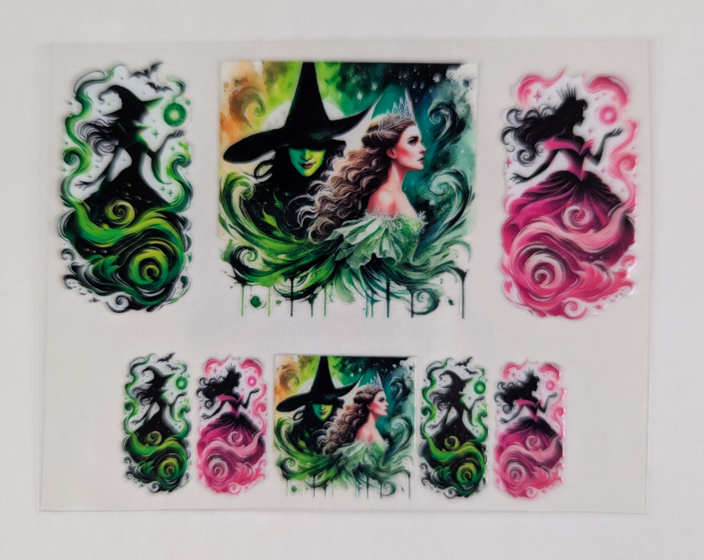 Mini Tumbler Keychain UV/DTF Wraps - Wicked - Multiple Designs Available