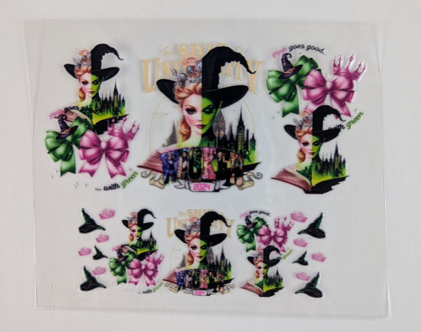 Mini Tumbler Keychain UV/DTF Wraps - Wicked - Multiple Designs Available