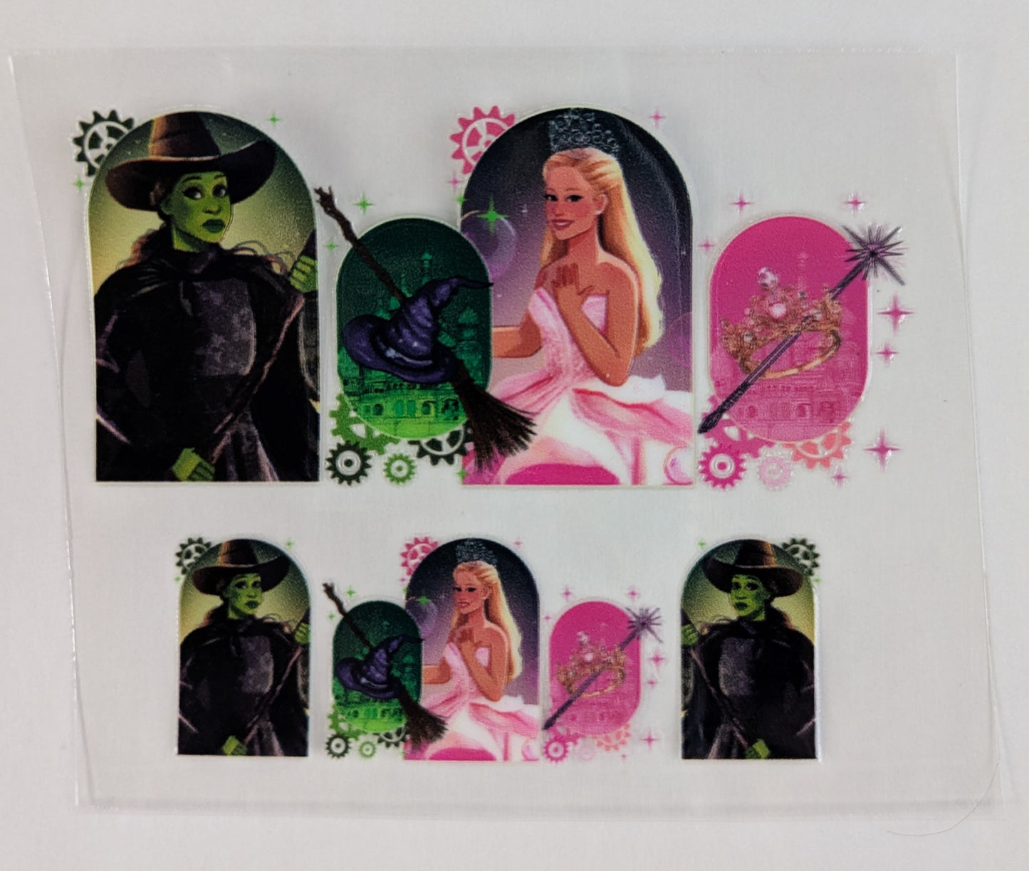 Mini Tumbler Keychain UV/DTF Wraps - Wicked - Multiple Designs Available