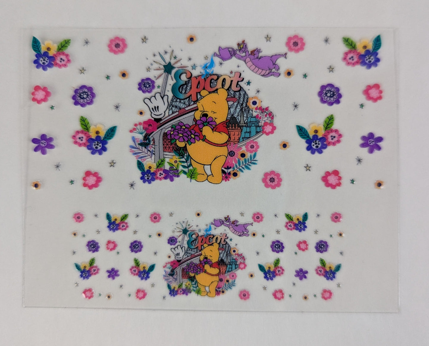 Mini Tumbler Keychain UV/DTF Wraps - Winnie - Multiple Designs Available
