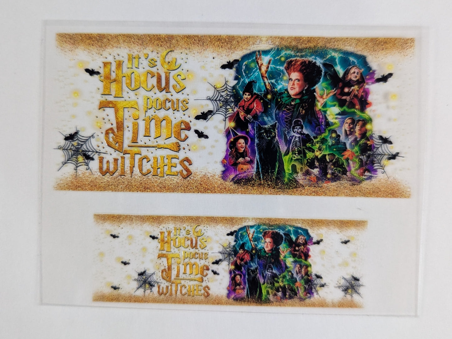 Mini Tumbler Keychain UV/DTF Wraps - Witches 1 - Multiple Designs Available