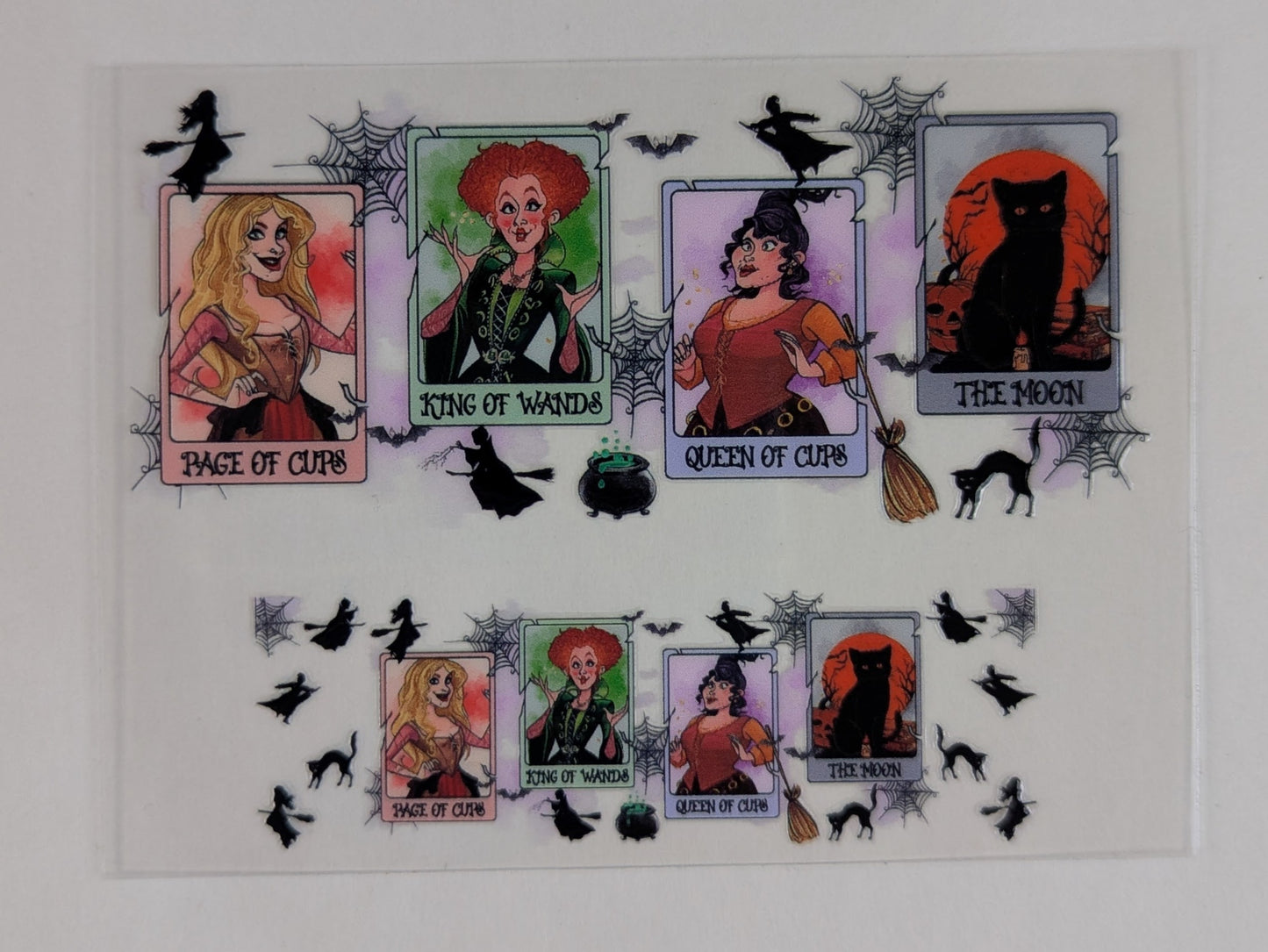 Mini Tumbler Keychain UV/DTF Wraps - Witches 1 - Multiple Designs Available