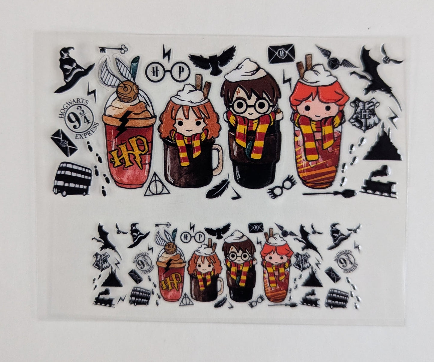 Mini Tumbler Keychain UV/DTF Wraps - Wizards - Multiple Designs Available