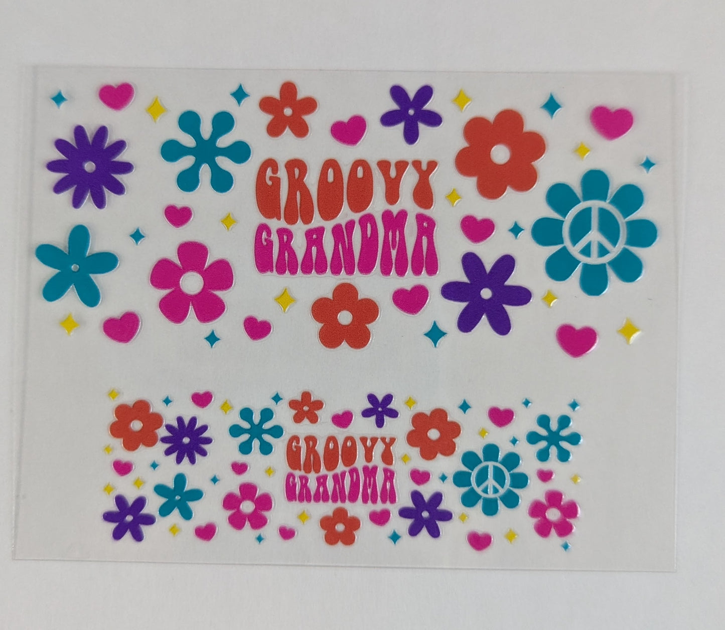 Mini Tumbler Keychain UV/DTF Wraps - Grandma - Multiple Designs Available