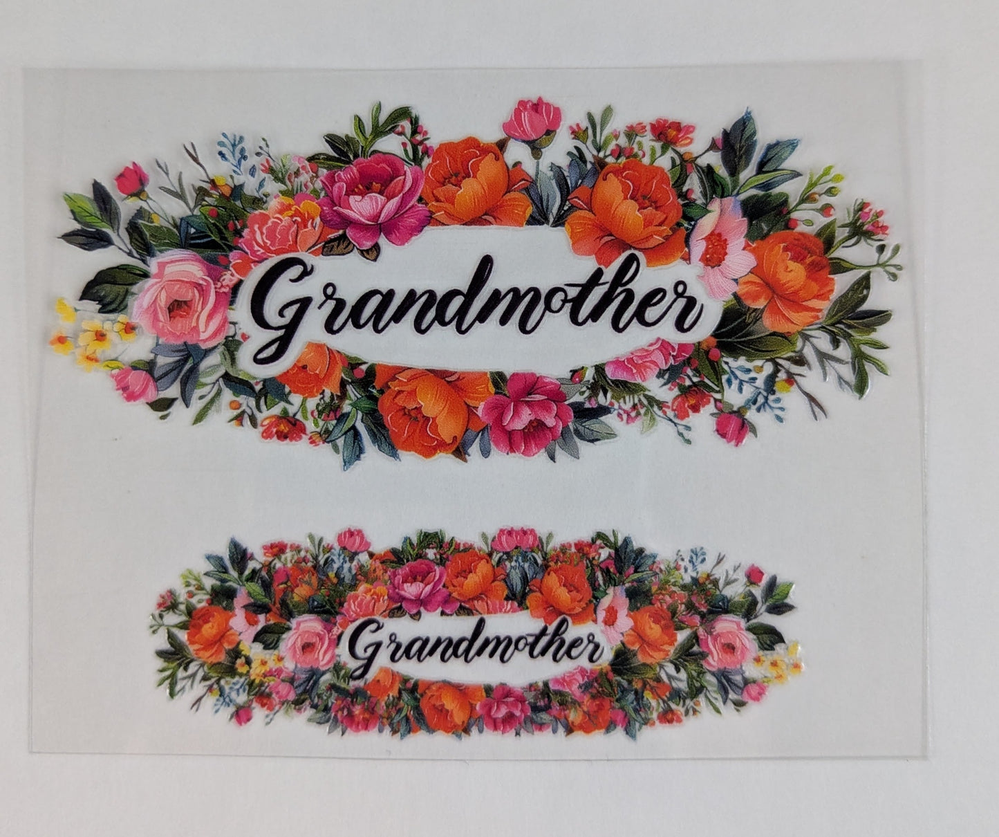 Mini Tumbler Keychain UV/DTF Wraps - Grandma - Multiple Designs Available