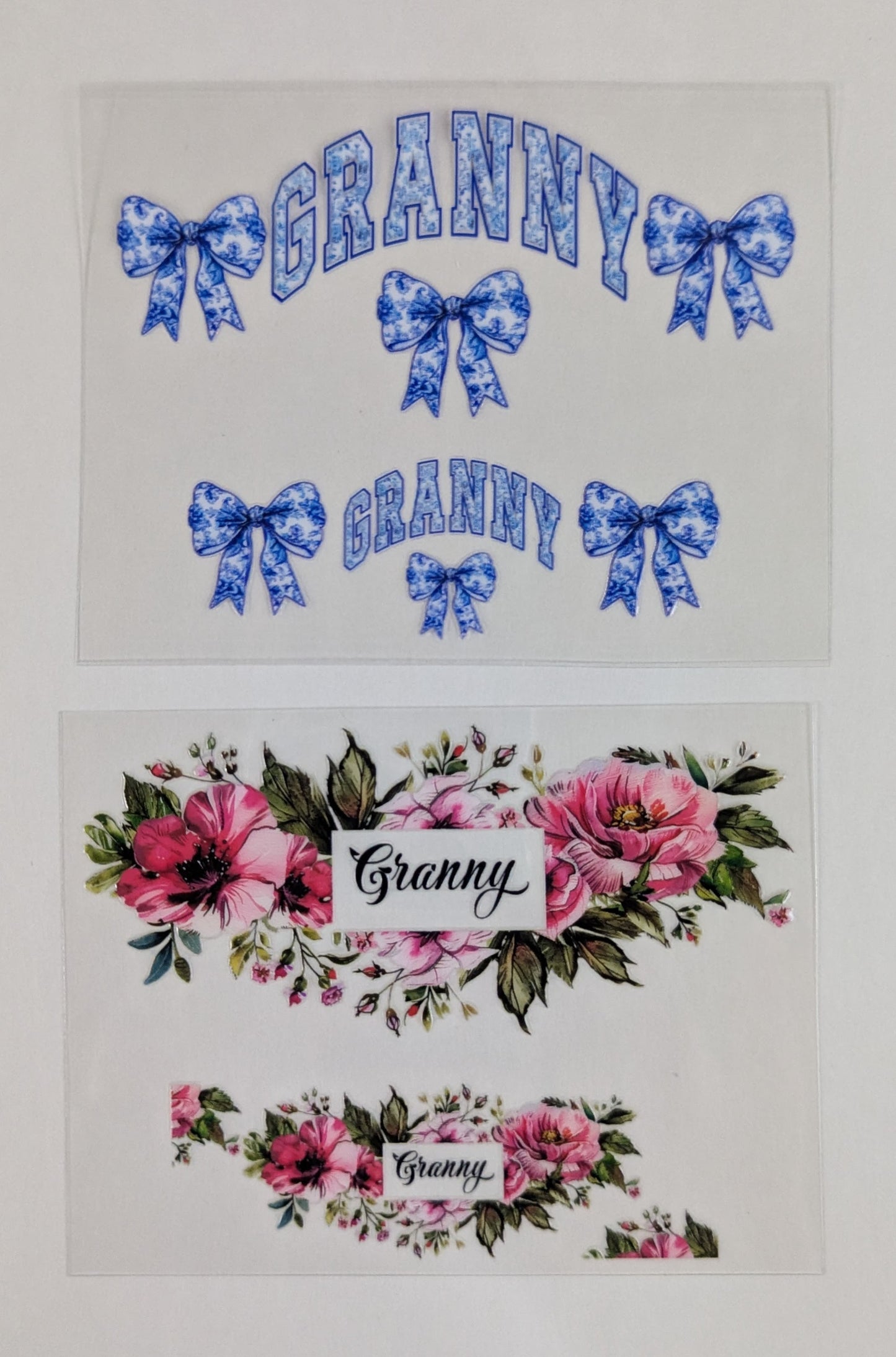 Mini Tumbler Keychain UV/DTF Wraps - Granny - Multiple Designs Available