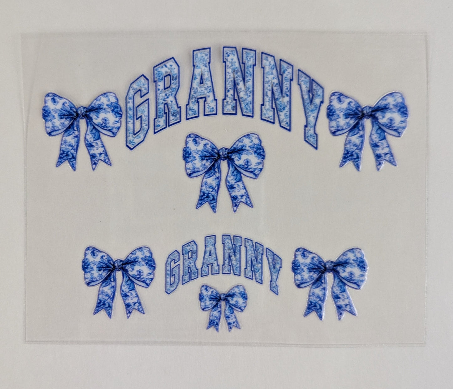 Mini Tumbler Keychain UV/DTF Wraps - Granny - Multiple Designs Available