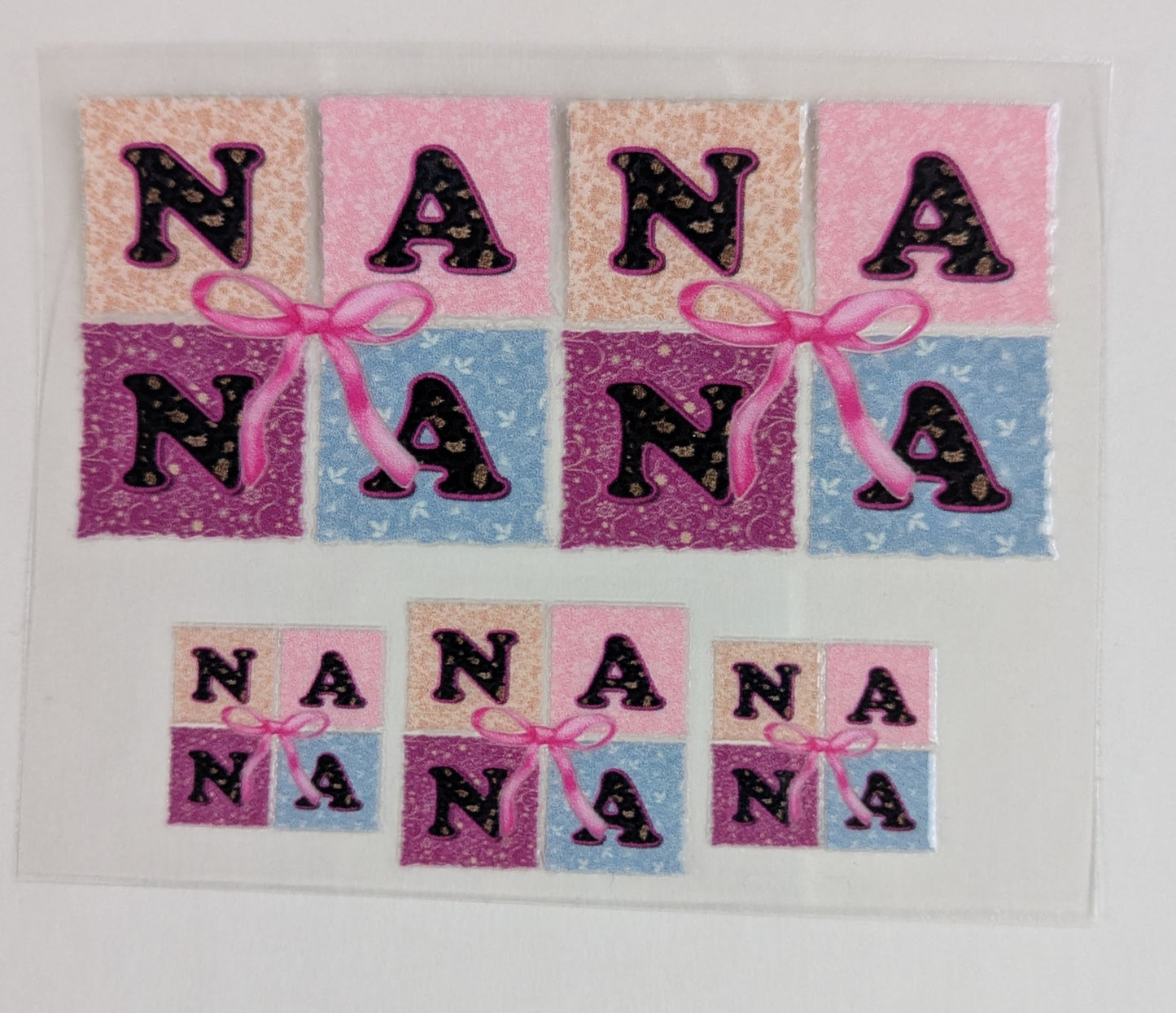 Mini Tumbler Keychain UV/DTF Wraps - Nana - Multiple Designs Available