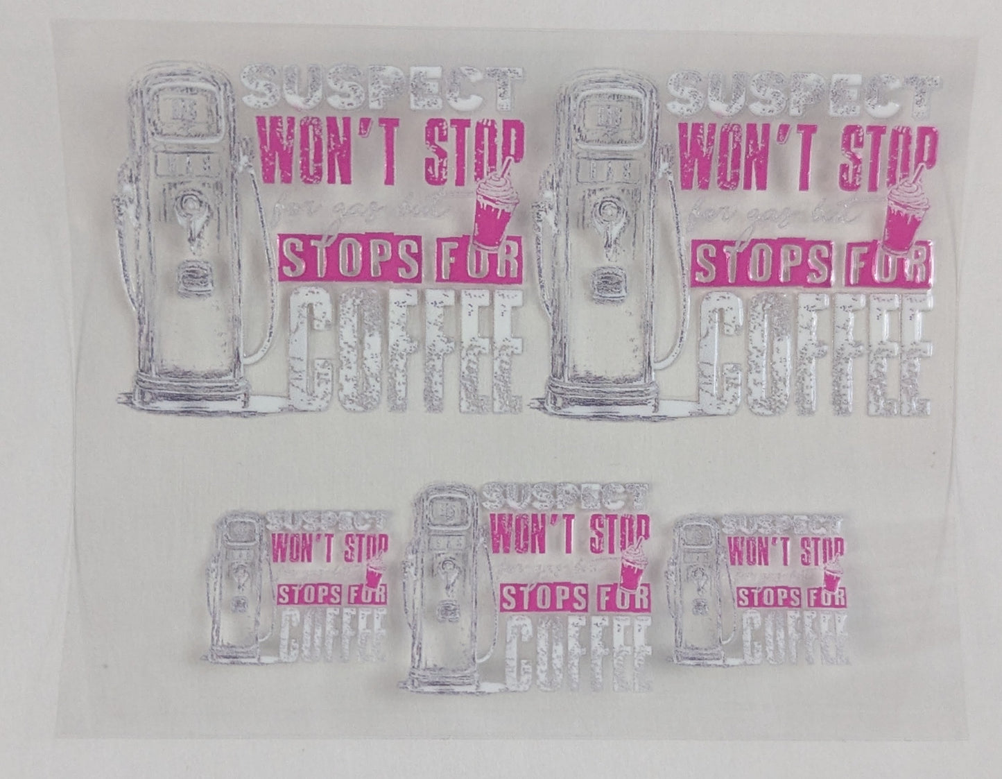 Mini Tumbler Keychain UV/DTF Wraps - Coffee - Multiple Designs Available