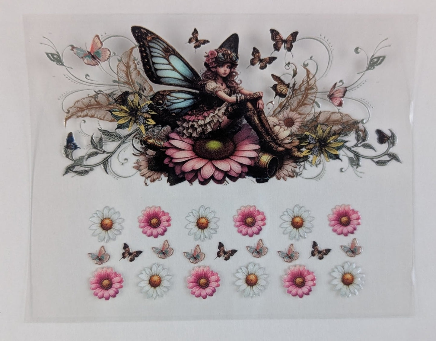 Mini Tumbler Keychain UV/DTF Wraps - Fairy - Multiple Designs Available