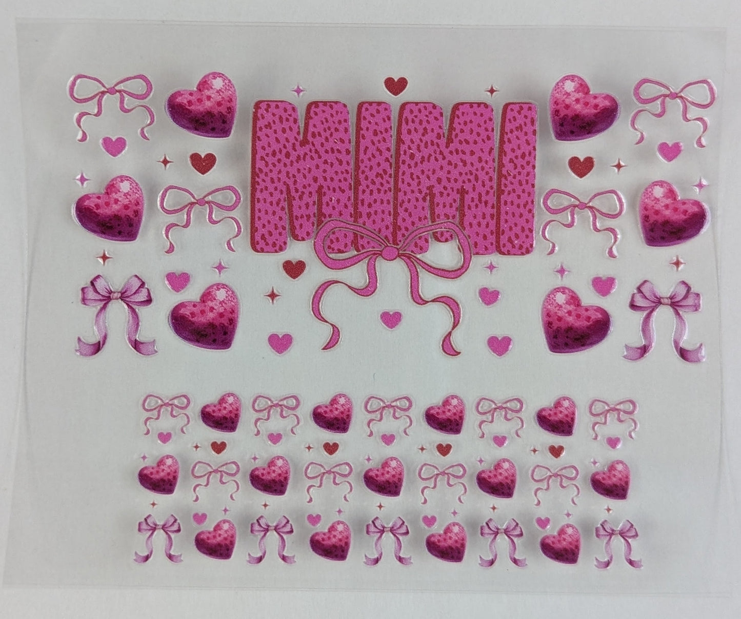 Mini Tumbler Keychain UV/DTF Wraps - Mimi - Multiple Designs Available