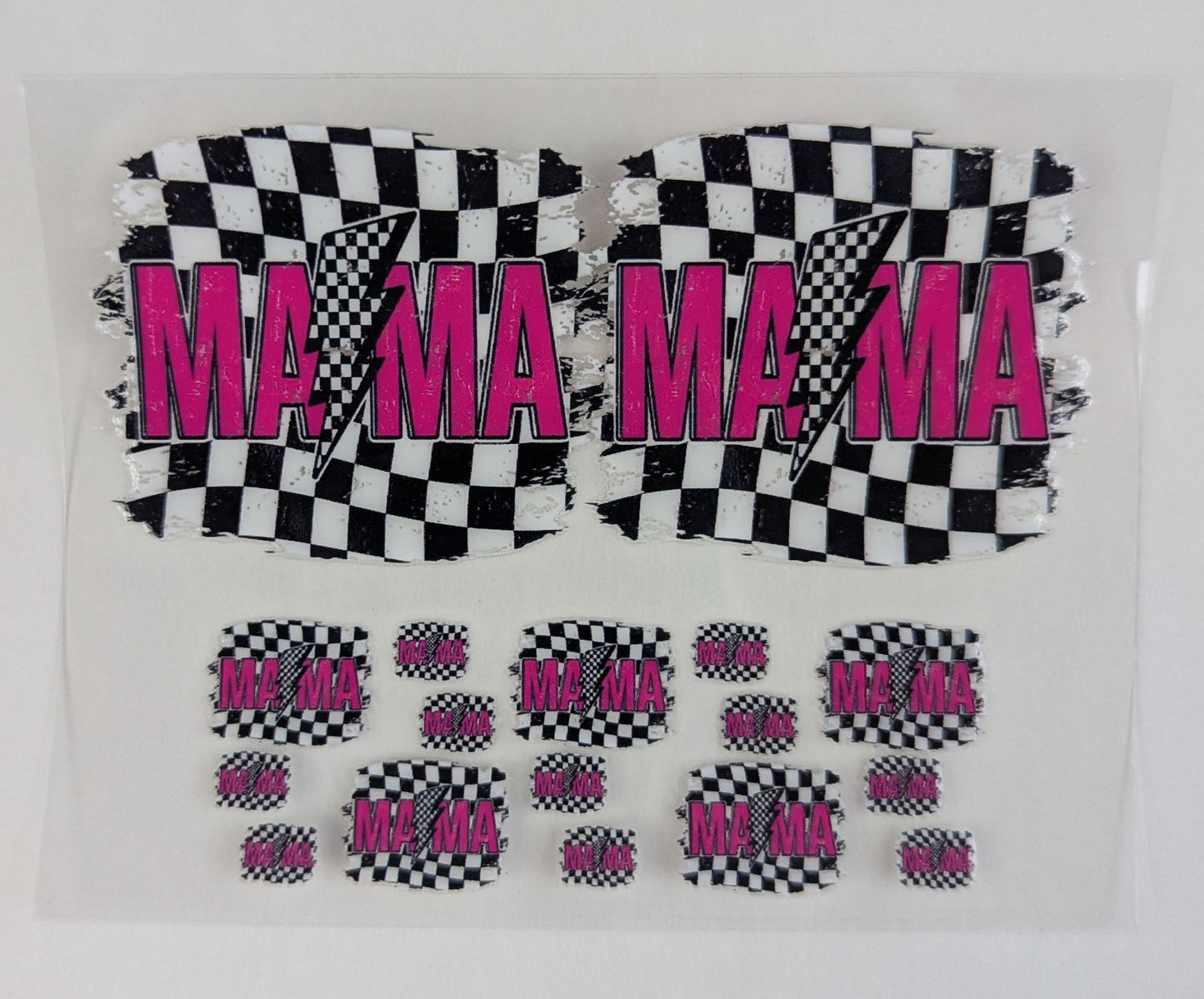 Mini Tumbler Keychain UV/DTF Wraps - Mama 2 - Multiple Designs Available