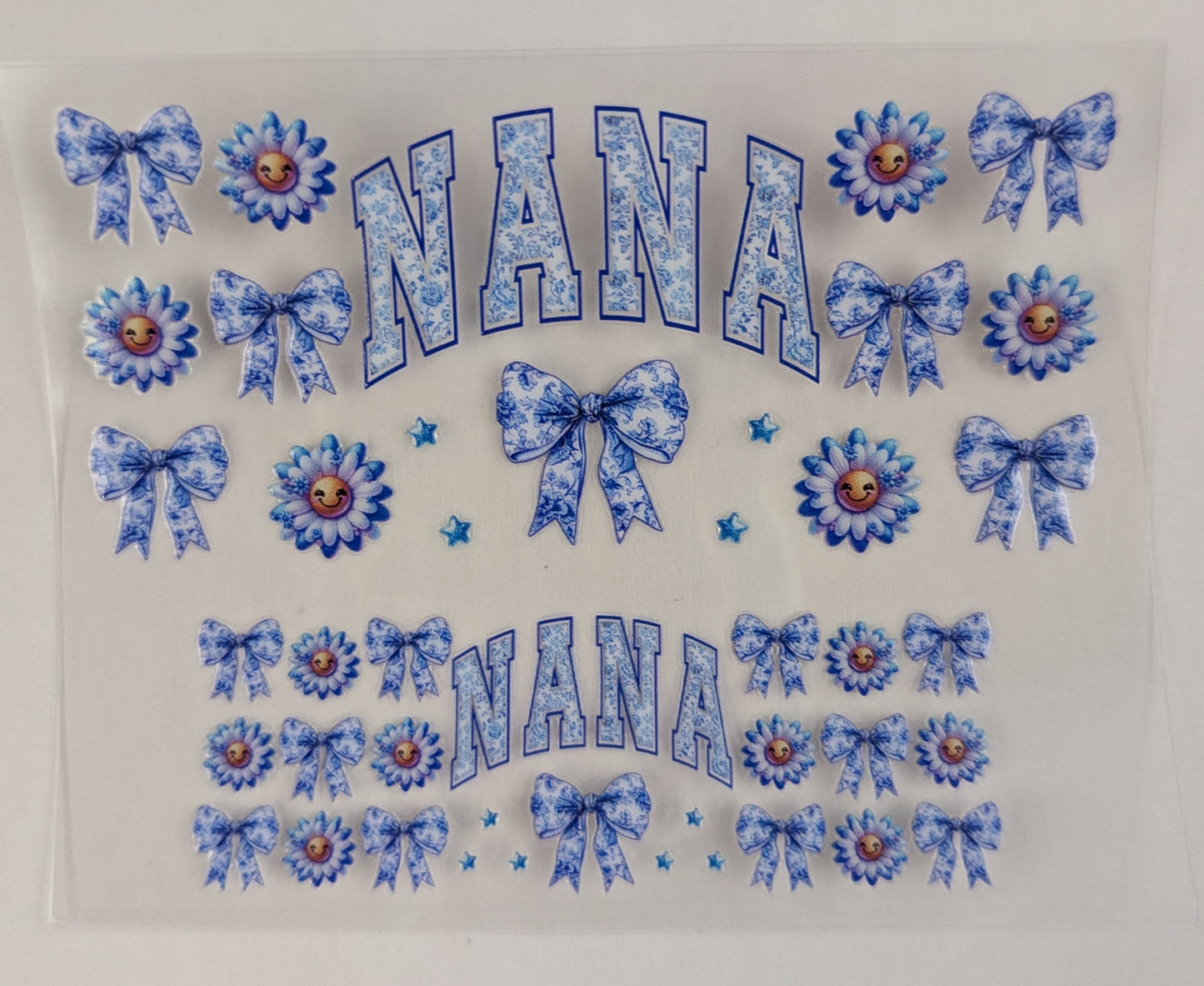 Mini Tumbler Keychain UV/DTF Wraps - Nana - Multiple Designs Available