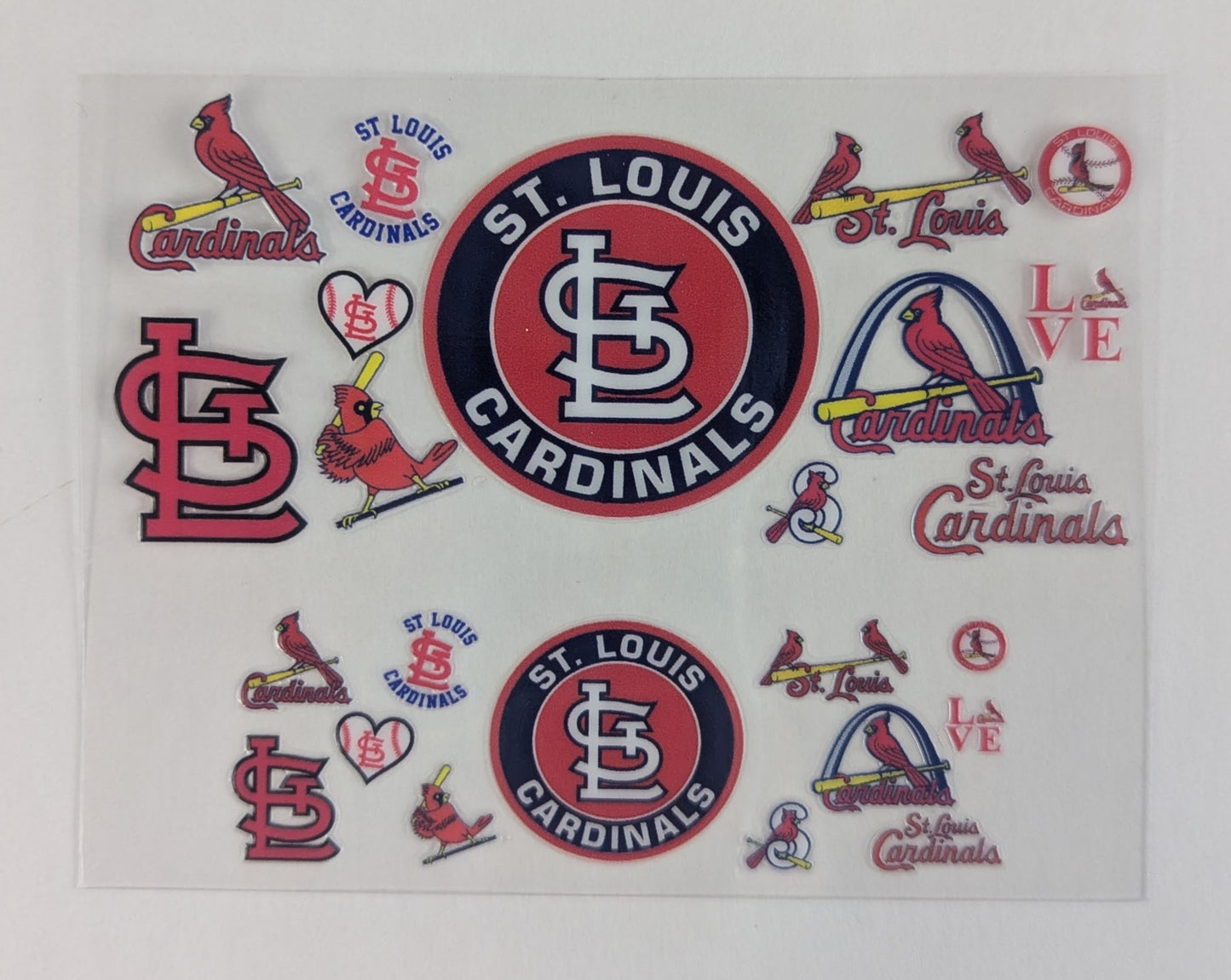 Mini Tumbler Keychain UV/DTF Wraps - STL Sports - Multiple Designs Available