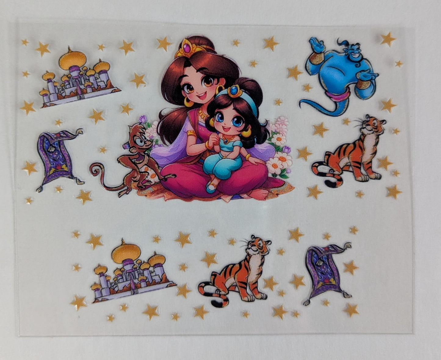 Mini Tumbler Keychain UV/DTF Wraps - Animation 2 - Multiple Designs Available