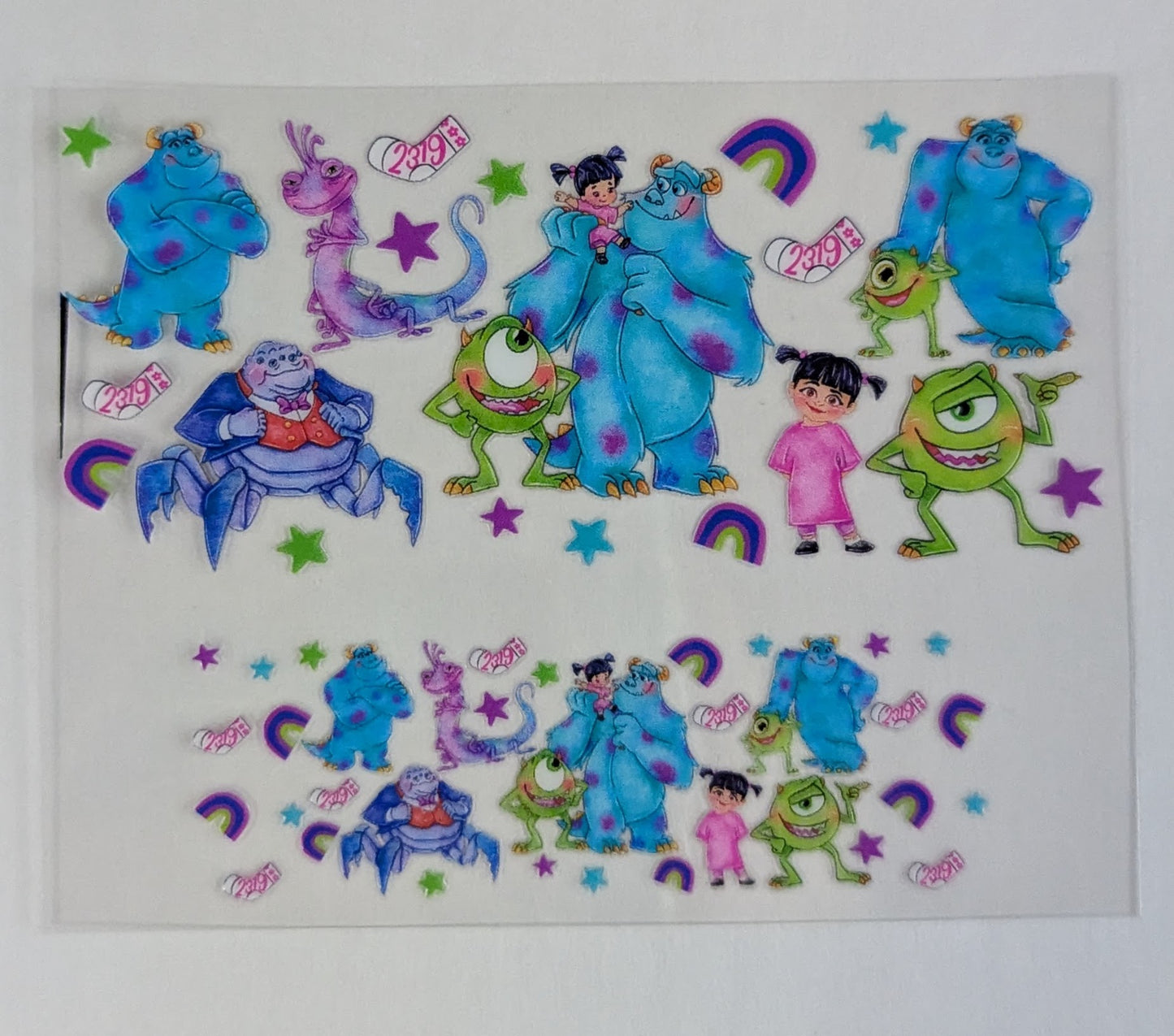 Mini Tumbler Keychain UV/DTF Wraps - Animation 2 - Multiple Designs Available