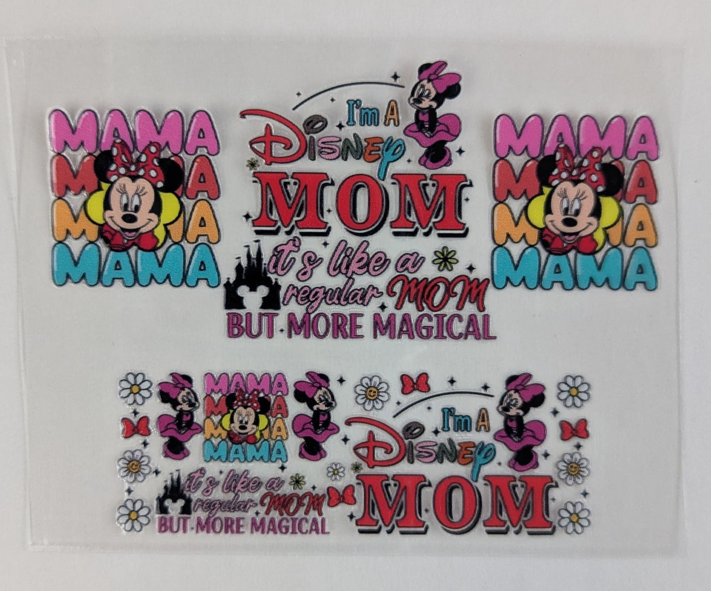 Mini Tumbler Keychain UV/DTF Wraps - Animation 1 - Multiple Designs Available