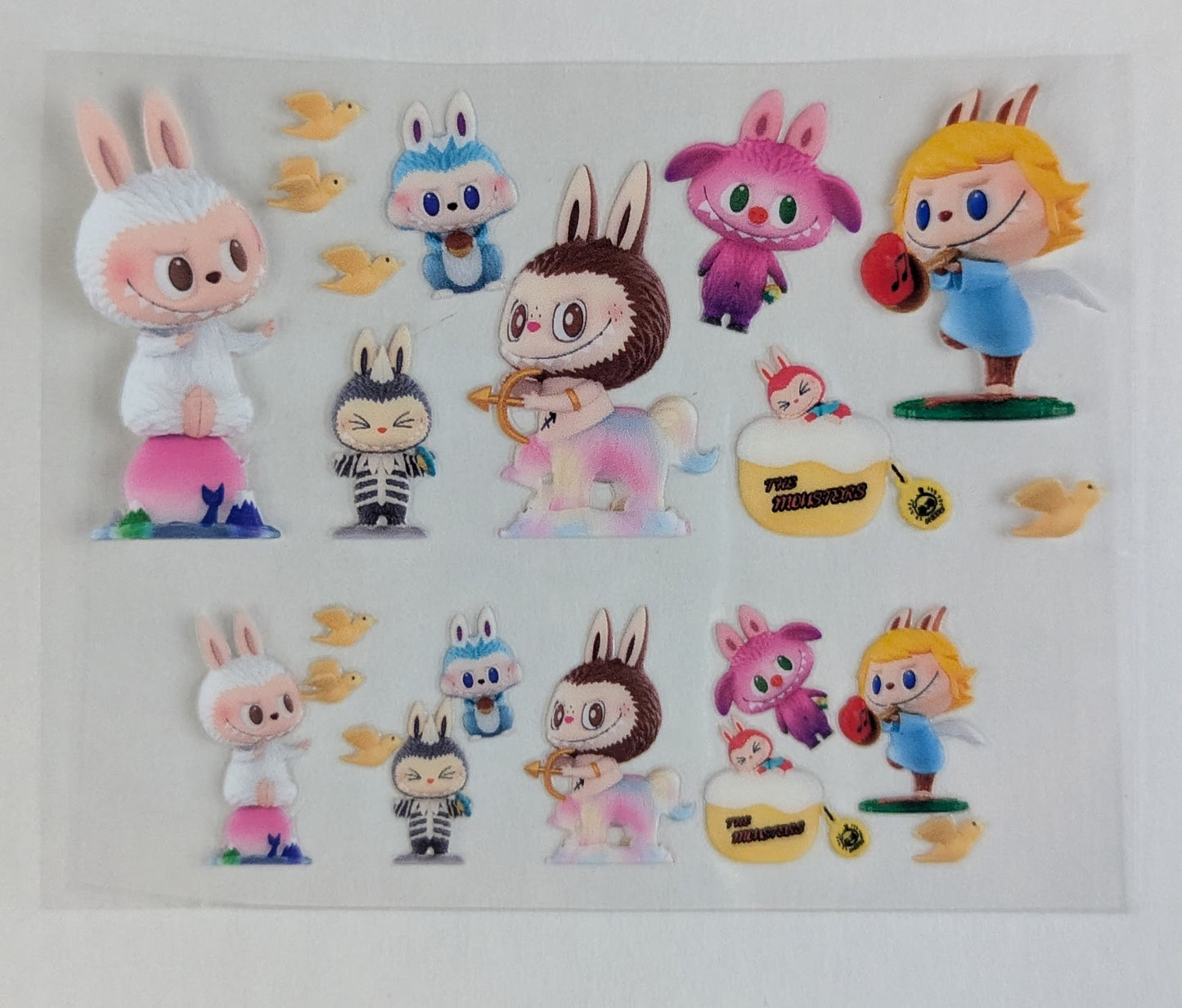 Mini Tumbler Keychain UV/DTF Wraps - Creative Characters - Multiple Designs Available