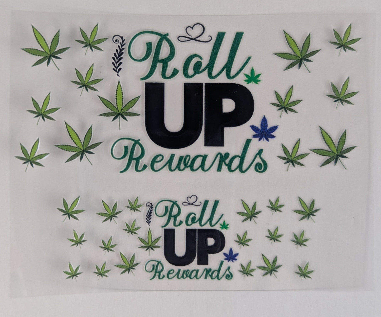 Mini Tumbler Keychain UV/DTF Wraps - 420 - Multiple Designs Available