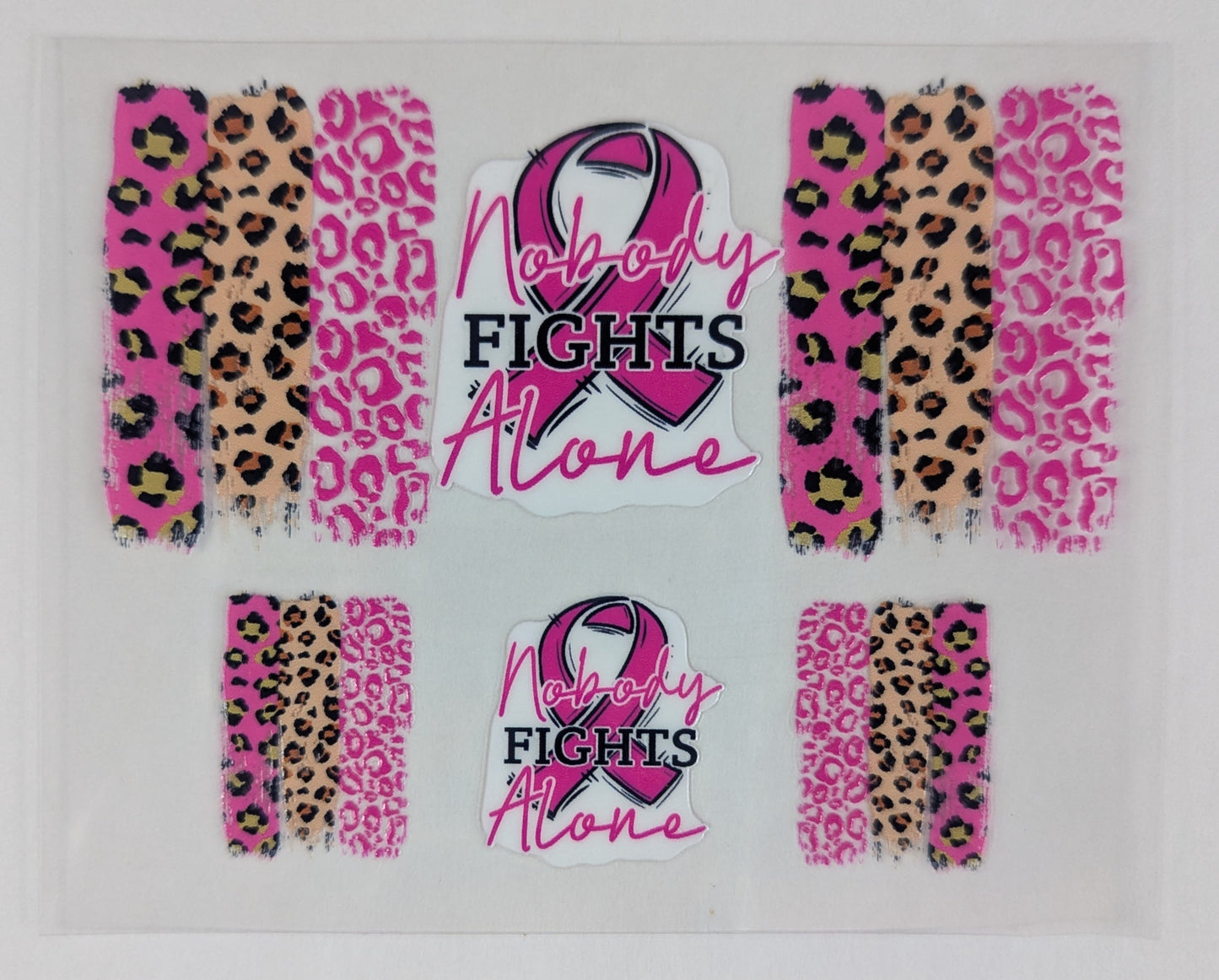 Mini Tumbler Keychain UV/DTF Wraps - Awareness - Breast Cancer - Multiple Designs Available