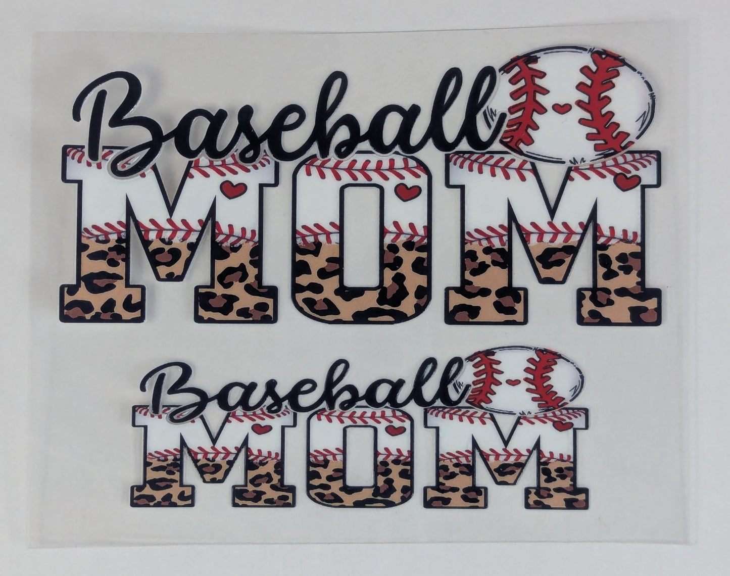 Mini Tumbler Keychain UV/DTF Wraps - Baseball Dad / Baseball Mom / T-Ball Mom - Multiple Designs Available