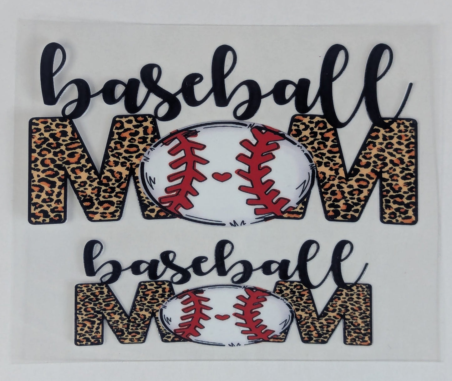Mini Tumbler Keychain UV/DTF Wraps - Baseball Dad / Baseball Mom / T-Ball Mom - Multiple Designs Available