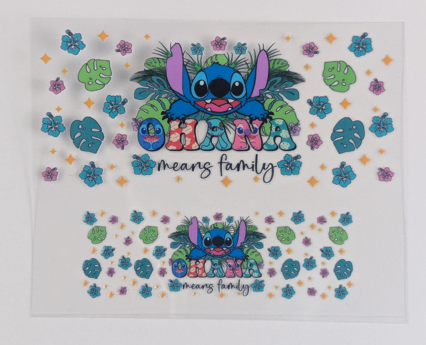 Mini Tumbler Keychain UV/DTF Wraps - Blue Alien - Multiple Designs Available