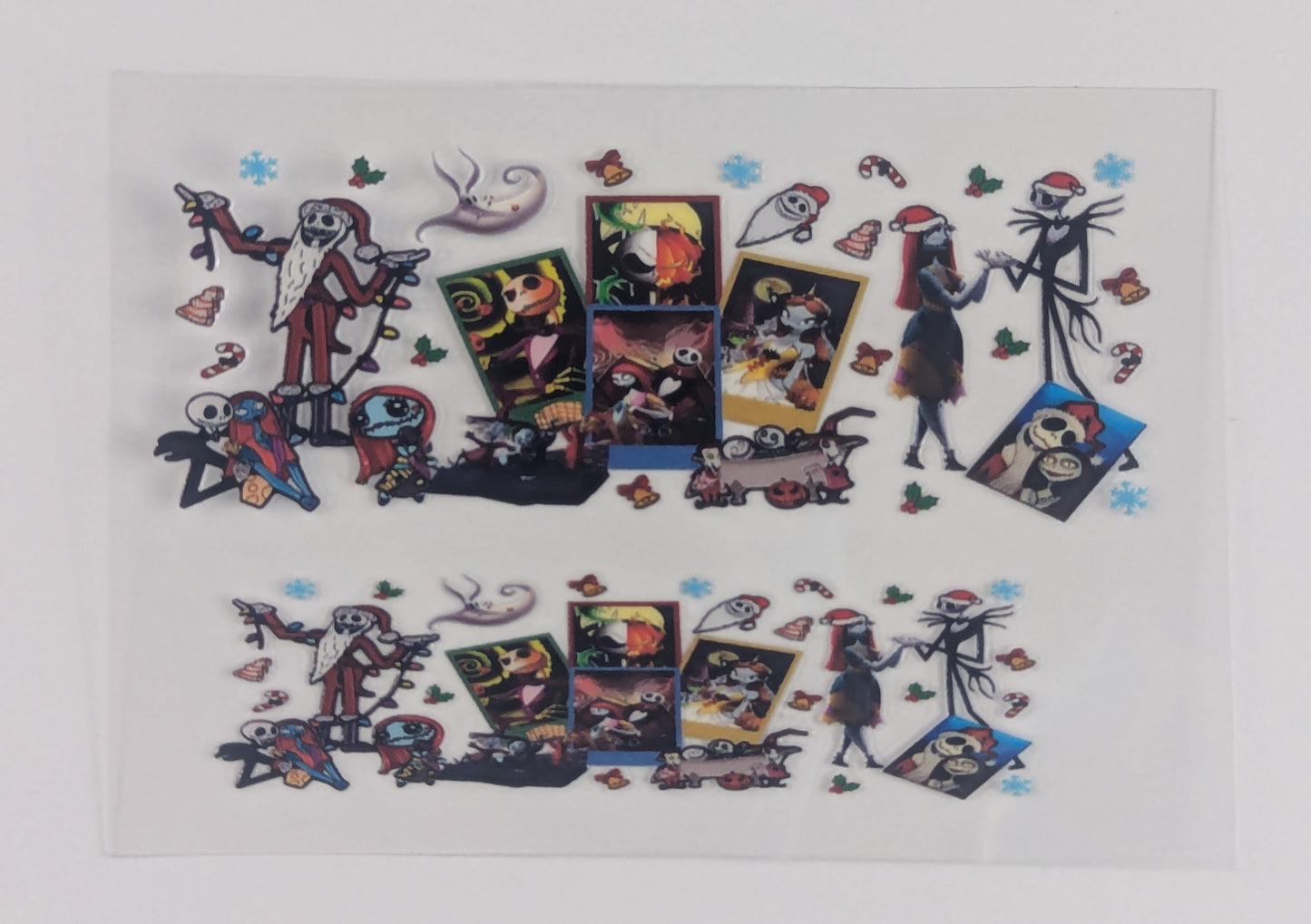 Mini Tumbler Keychain UV/DTF Wraps - Nightmare 1 - Multiple Designs Available