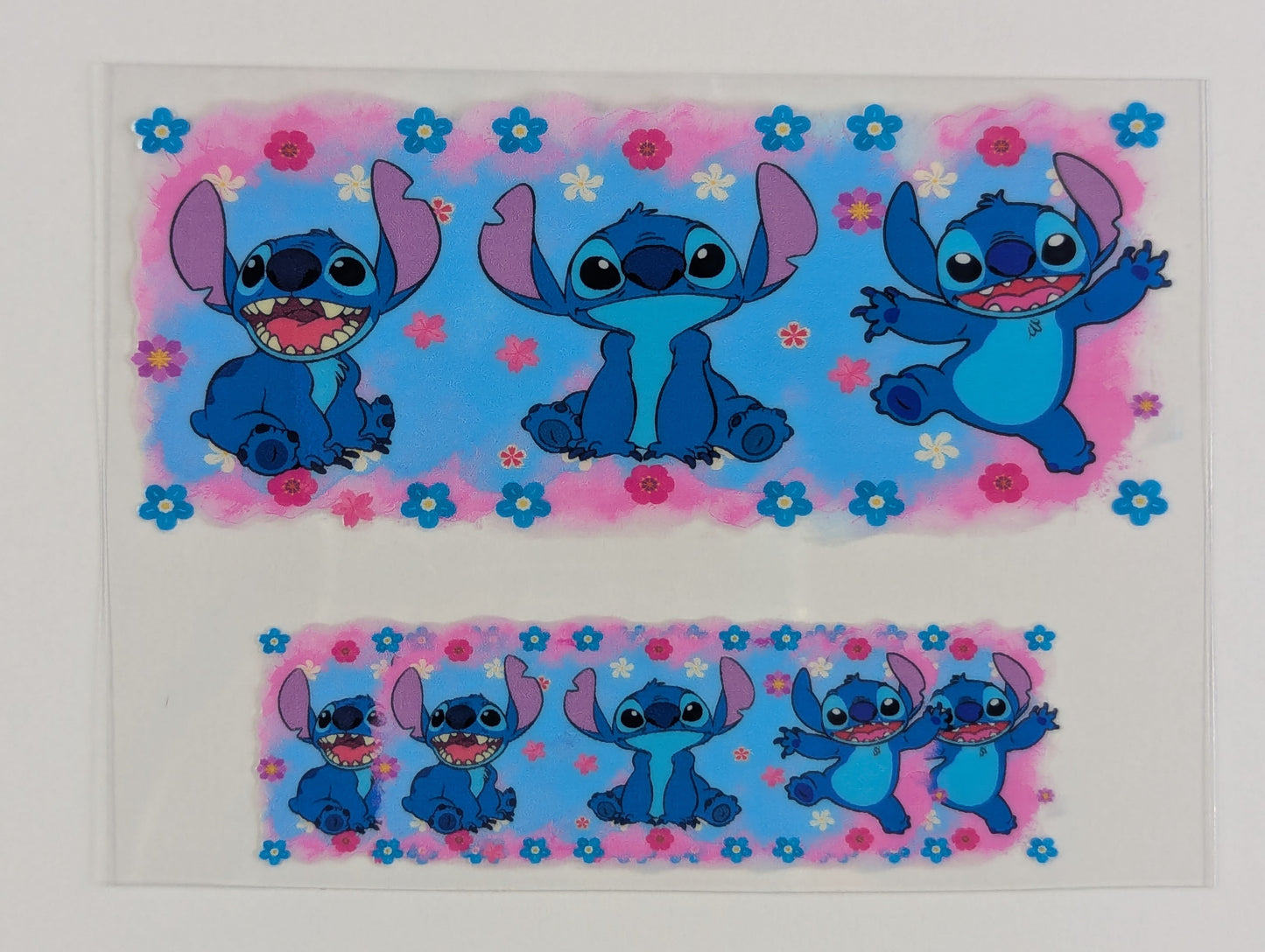 Mini Tumbler Keychain UV/DTF Wraps - Blue Alien - Multiple Designs Available